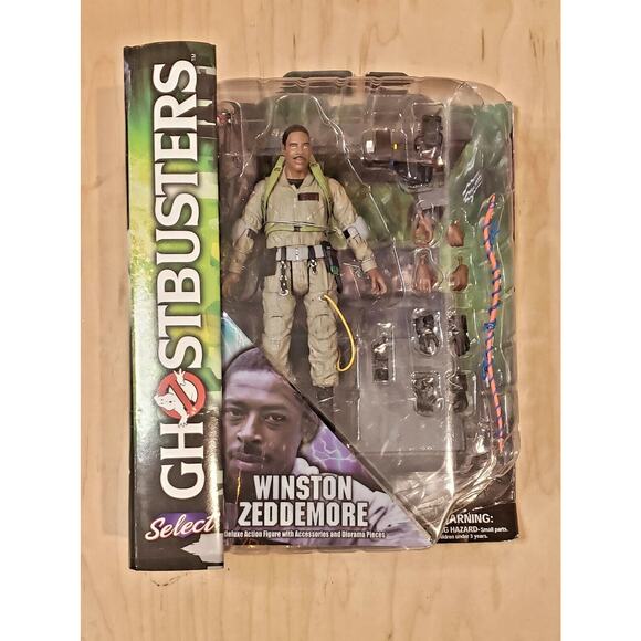 🎬👻 Ghostbusters Select Winston Zeddmore 👻🎬 - Picture 1 of 4
